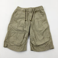 Beige Long Shorts/Cropped Trousers - Boys 5-6 Years