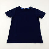 Navy T-Shirt - Boys 9-10 Years