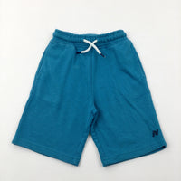Blue Jersey Shorts - Boys 7-8 Years