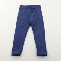 Blue Leggings - Girls 2-3 Years