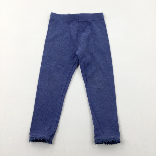 Blue Leggings - Girls 2-3 Years