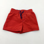 Red Swimming Shorts - Boys 2-3 Years