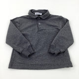 Charcoal Grey Long Sleeve Shirt - Boys 18-24 Months