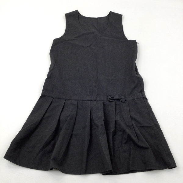 Grey School Pinafore Dress - Girls 13-14 Years