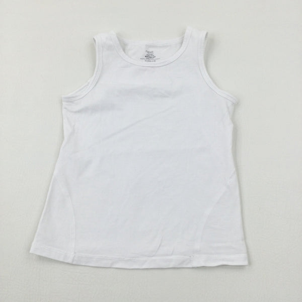 White Vest - Boys 5-6 Years