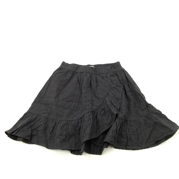 Black Cotton Skirt - Girls 13-14 Years