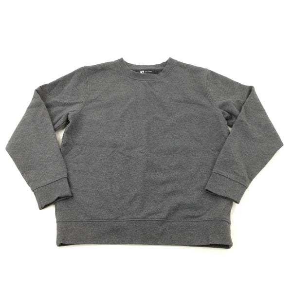 Charcoal Grey School Sweatshirt Jumper - Boys/Girls 9-10 Years