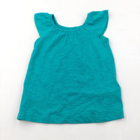 Mottled Teal T-Shirt - Girls 2-3 Years