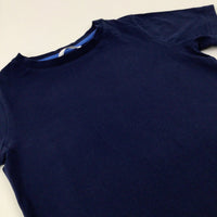 Navy T-Shirt - Boys 9-10 Years