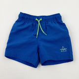 'California Surf' Blue Swim Shorts - Boys 18-24 Months