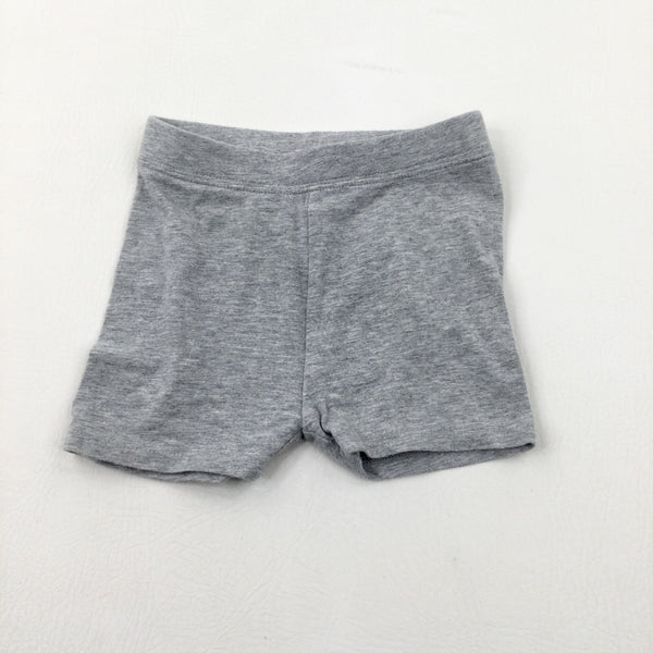 Grey Jersey Shorts - Girls 2-3 Years