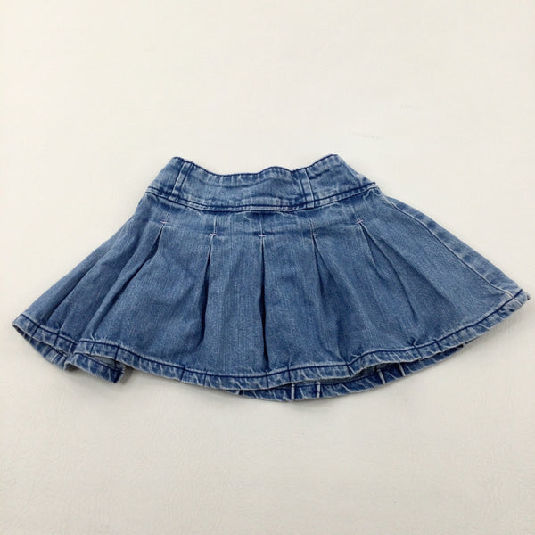Light Blue Denim Skirt - Girls 2-3 Years