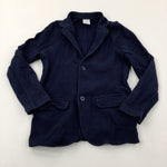 Navy Lightweight Jersey Jacket - Boys 6-7 Years