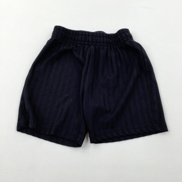 Black Football Shorts - Boys/Girls 3-4 Years