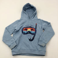 'Stay Cool' Snorkel Blue Hoodie - Boys 8-9 Years