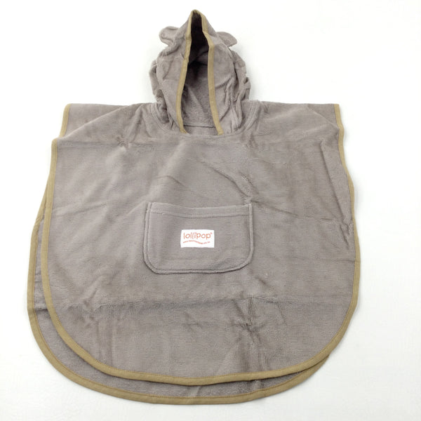 Light Brown Hooded Towel - Boys/Girls 2-3 Years