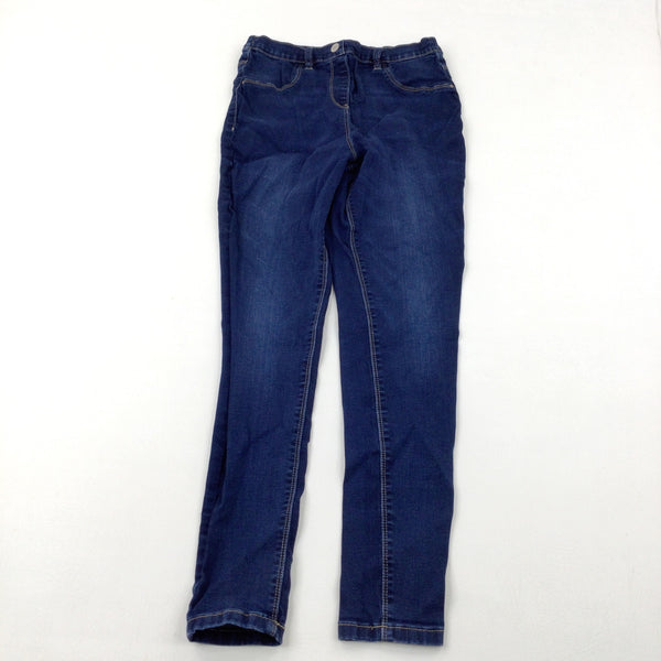 Dark Blue Denim Jeggings - Girls 14-15 Years