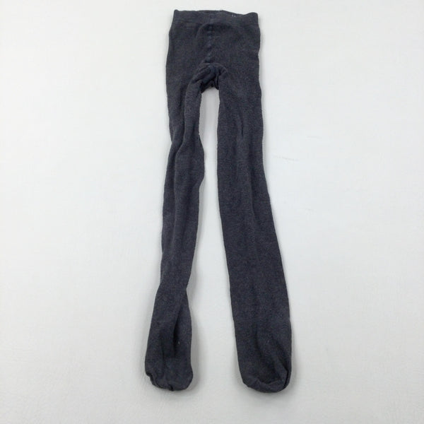 Grey School Tights - Girls 11-12 Years