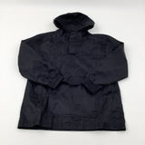 Black Lightweight Waterproof Jacket - Boys 9-10 Years