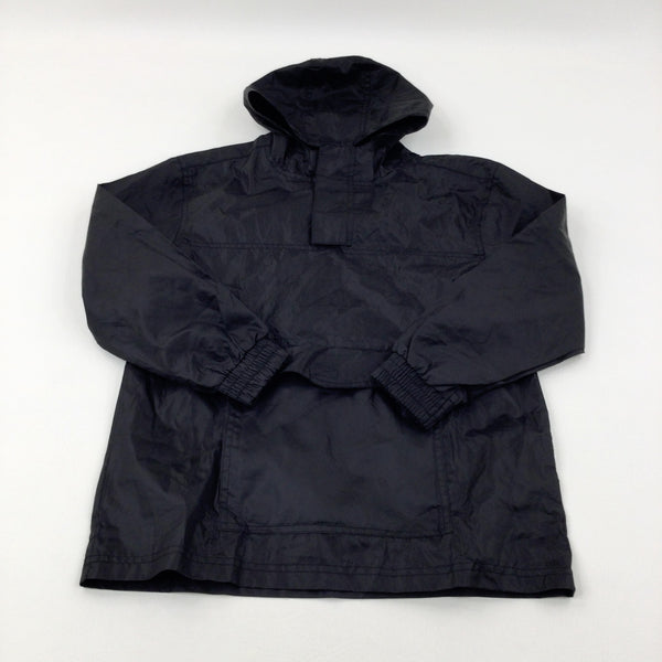 Black Lightweight Waterproof Jacket - Boys 9-10 Years