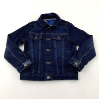Dark Blue Denim Effect Lightweight Jacket - Boys 7-8 Years