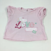'I Really Really Love Mummy' Pink T-Shirt - Girls 0-3m