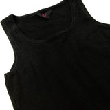 Black Knitted Tank Top - Girls 11-12 Years