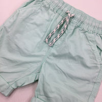 Pale Green Shorts - Boys 2-3 Years