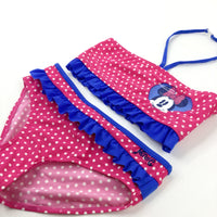 **NEW** Minnie Mouse Spotty Pink Bikini - Girls 11-12 Years