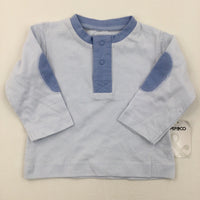 **NEW** Blue Long Sleeve Top - Boys 0-3 Months