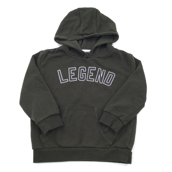 'Legend' Khaki Hoodie - Boys 2-3 Years