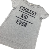 'Coolest Kid Ever' Grey T-Shirt - Girls 11 Years