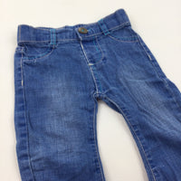 Mid Blue Lightweight Denim Jeans - Boys 0-3 Months