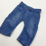 Mid Blue Lightweight Denim Jeans - Boys 0-3 Months