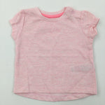 Pink T-Shirt - Girls 0-3 Months