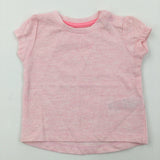 Pink T-Shirt - Girls 0-3 Months