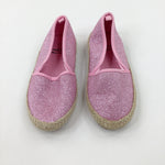 Glittery Pink Shoes - Girls - Shoe Size 1