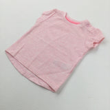 Pink T-Shirt - Girls 0-3 Months