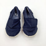 Blue Canvas Shoes - Boys - Shoe Size 8