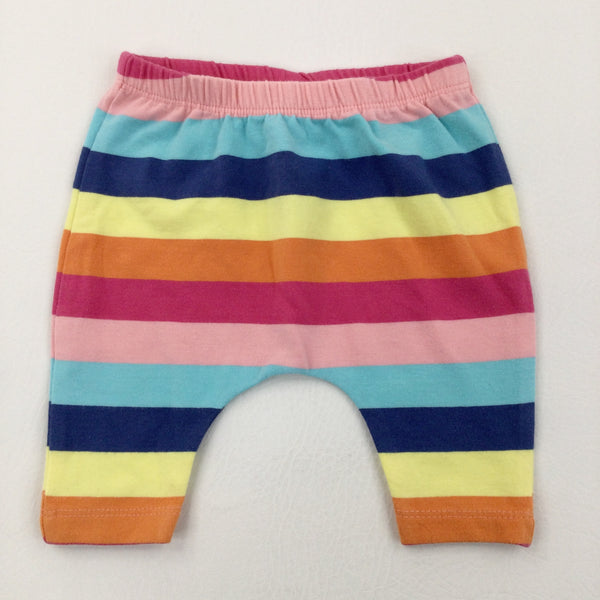 Colourful Stripes Leggings - Girls 0-3 Months