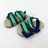 **NEW** Crocodile Navy Sandals - Boys - Shoe Size 1