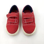 Red Canvas Shoes - Boys - Shoe Size 5