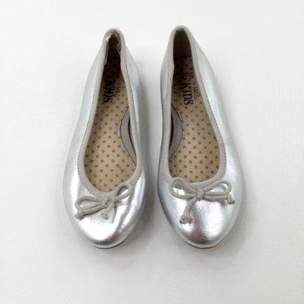Silver Pumps - Girls - Shoe Size 13