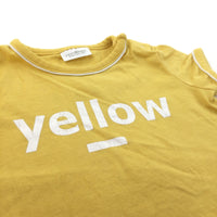 'Yellow' T-Shirt - Boys 3-6 Months