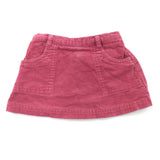 Pink Cord Skirt - Girls 6-9 Months