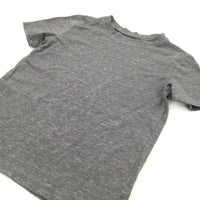 Charcoal Grey Speckled T-Shirt - Boys/Girls 4-5 Years
