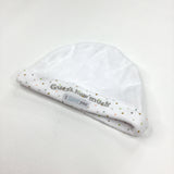 'Guess How Much I Love You' White Jersey Hat - Boys/Girls 3-6m