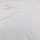 White T-Shirt - Boys 8-9 Years