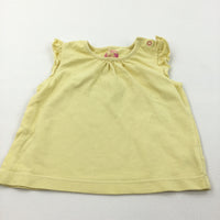 Yellow T-Shirt - Girls 6-9 Months