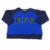 'EFC' Official Everton Football Club Navy & Blue Sweatshirt - Boys 6-9m
